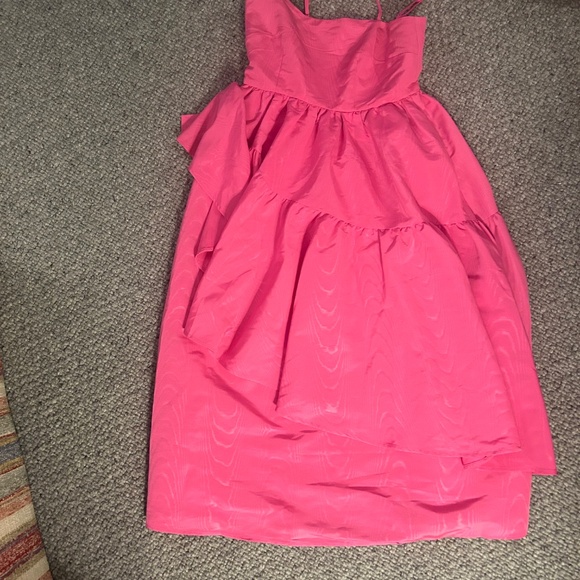 NWT Small Kate Spade x Target Tiered Midi Dres (pink) - Picture 2 of 2